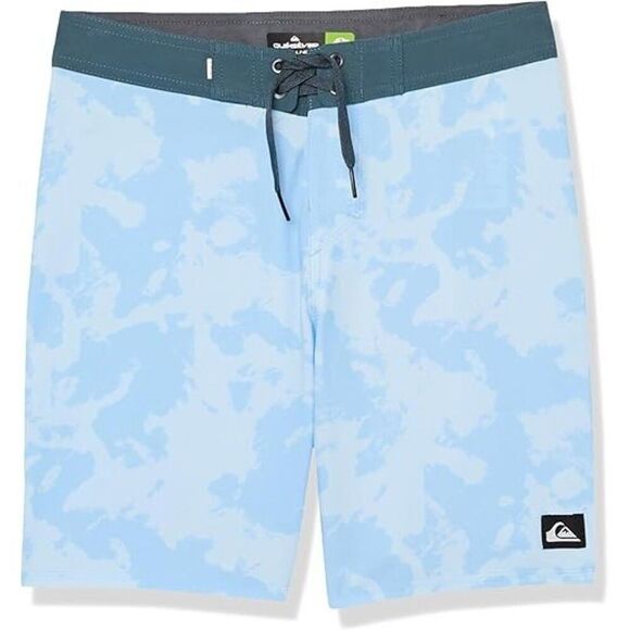 Quiksilver Surfsilk QS 69 16" Boardshort Kids 24 Clear Sky Swimwear Beach ERK191 - Picture 1 of 8